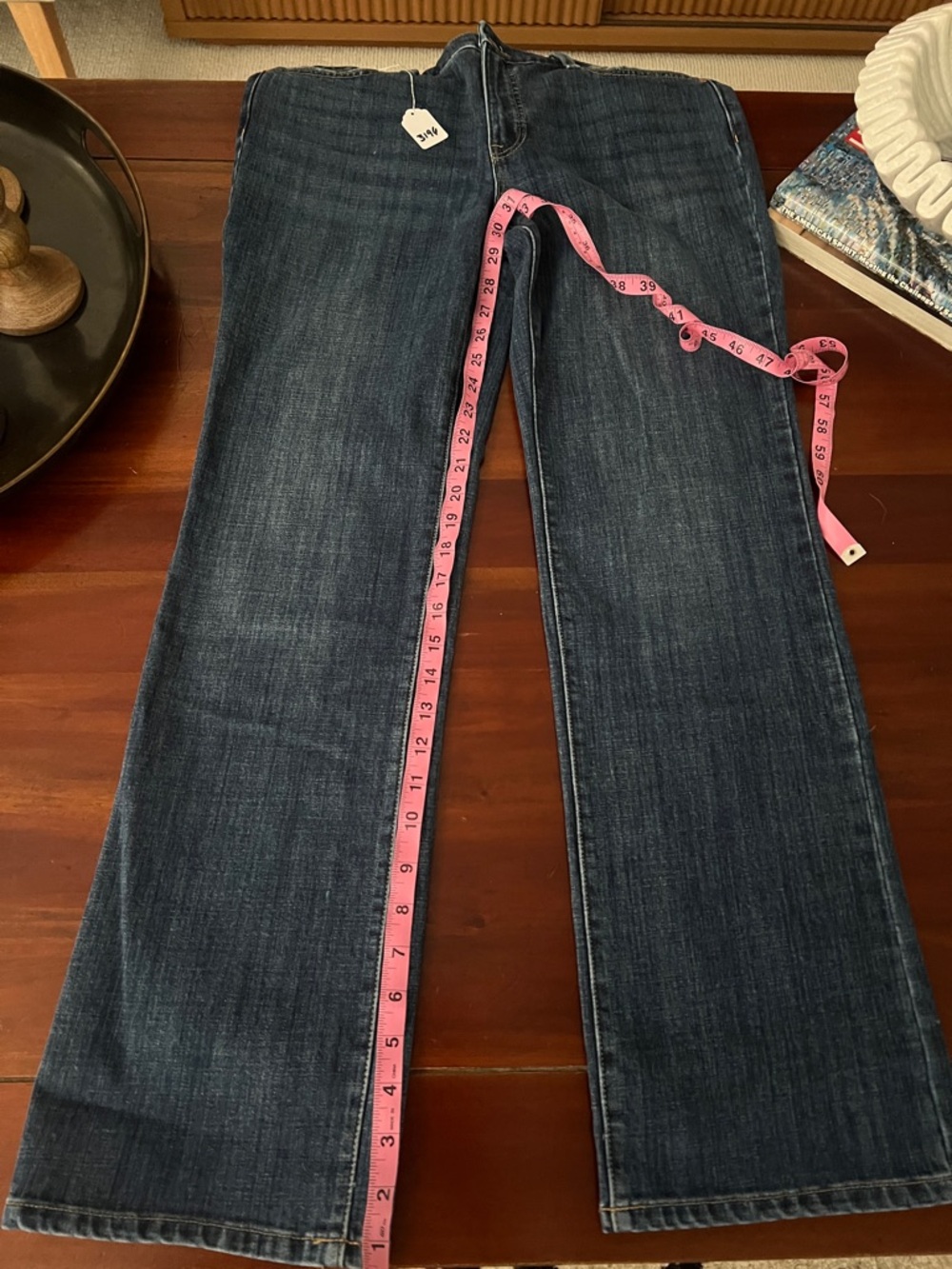 Talbots Boot-Cut Jeans in Dark Indigo - Picture 7 of 11